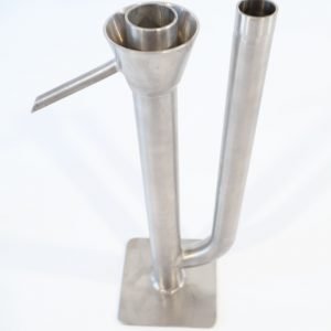 Free-standing SS304 distilling parrot