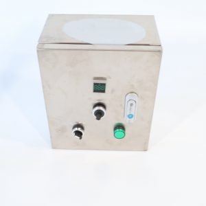 Control panel for Single element Stainless steel.